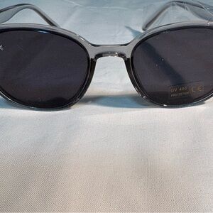 White Claw Transparent Sunglasses with Dark Lenses UV 400